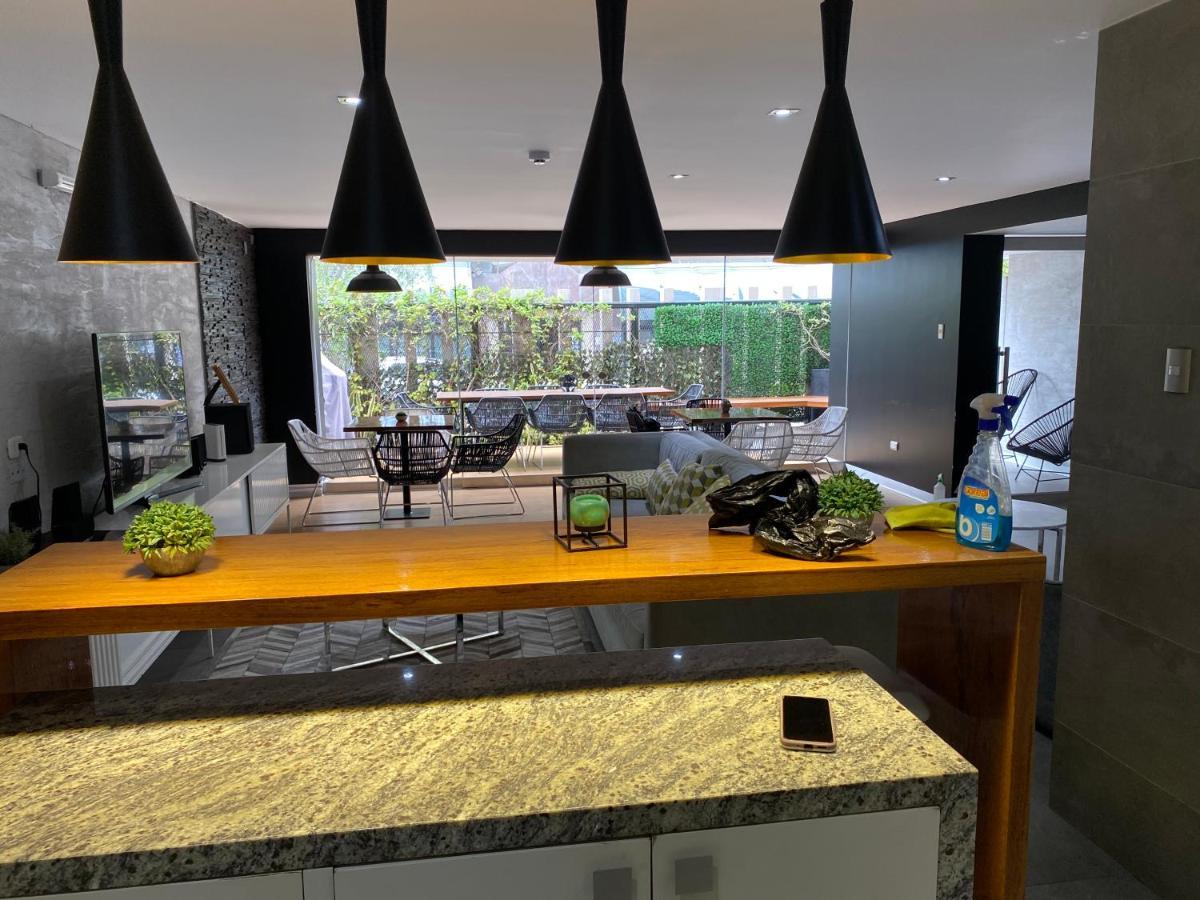 Hermoso Apartamento Con Piscina Miraflores- Canvas Лима Экстерьер фото